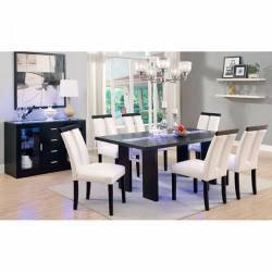 LUMINAR 7 PC Set (Table + 6 Side Chairs)